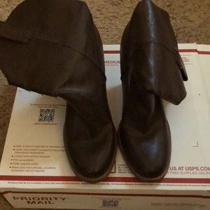 Steve Madden Snappiee cowboy boots 7